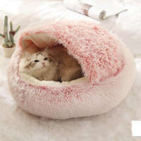 Cat Kennel Pet Shell Nest Warm