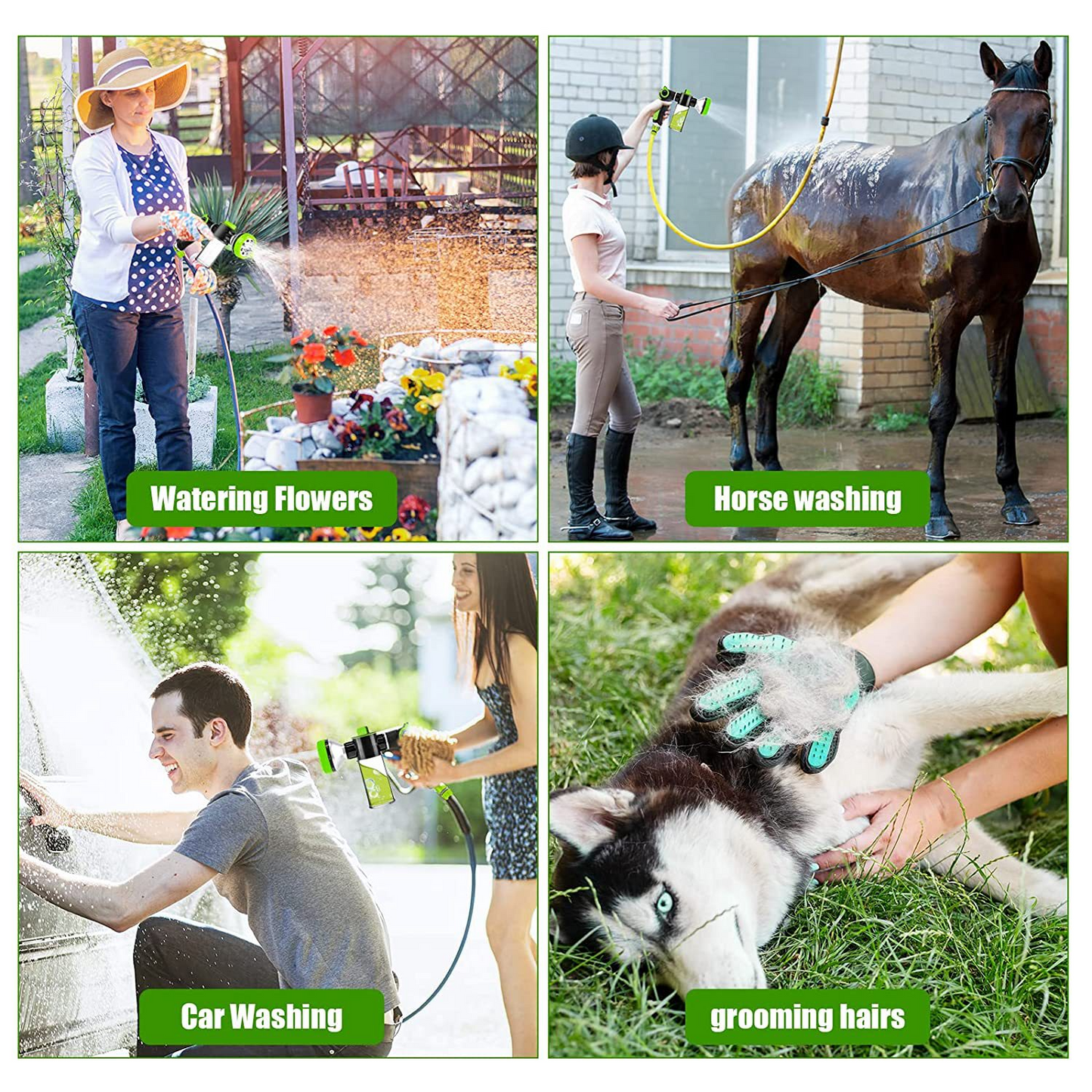 Pet Dog Wash Hose Attachment