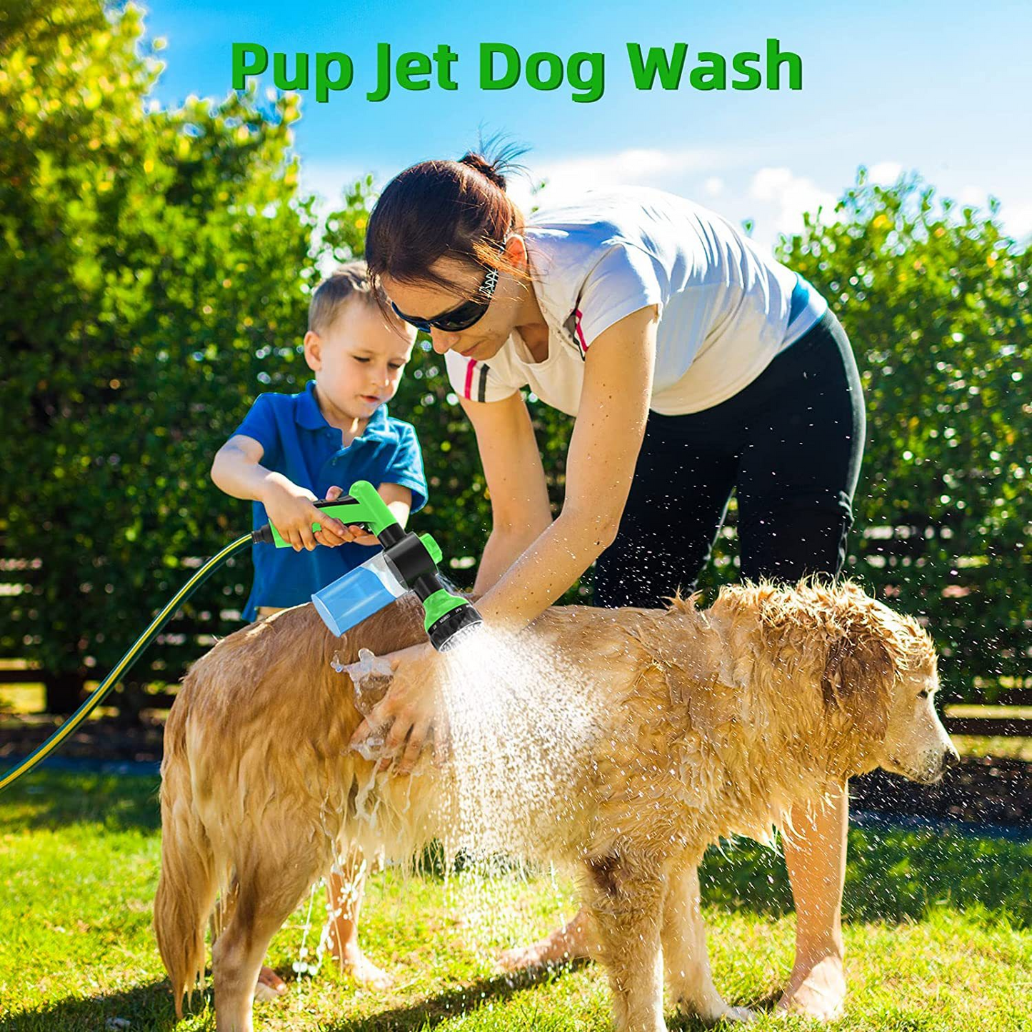 Pet Dog Wash Hose Attachment
